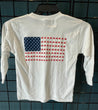 Kid's American Flag Long Sleeve T
